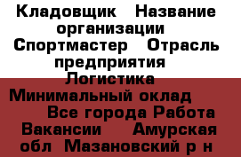 Кладовщик › Название организации ­ Спортмастер › Отрасль предприятия ­ Логистика › Минимальный оклад ­ 28 650 - Все города Работа » Вакансии   . Амурская обл.,Мазановский р-н